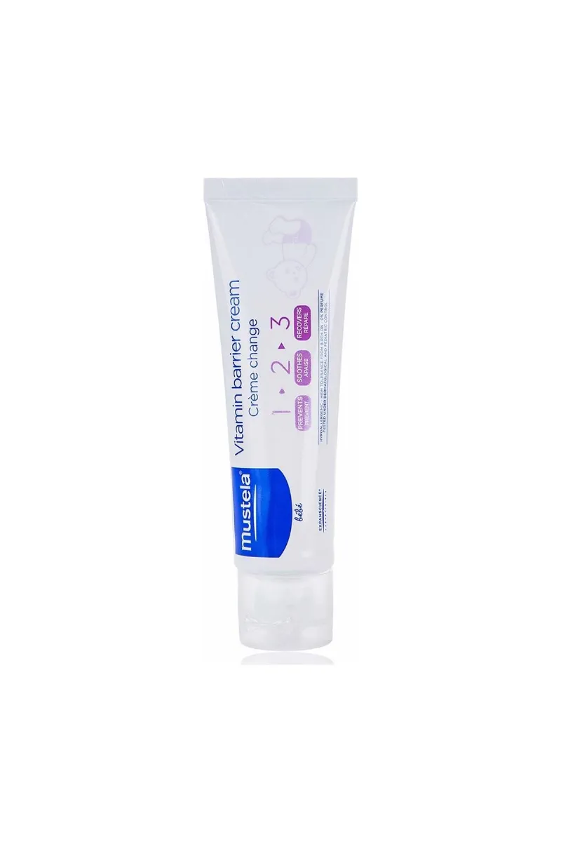 Mustela Baby Vitamin Barrier 1.2.3.Cream Pişik Önleyici Krem 50 ml
