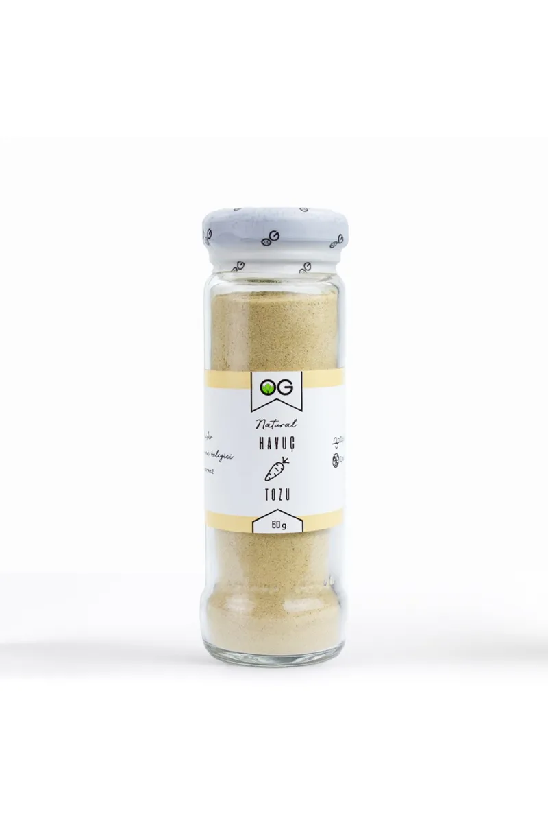 OG Natural Havuç Tozu 60 Gr
