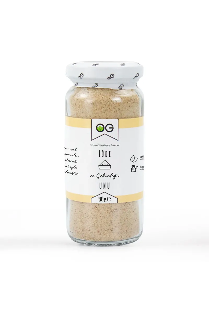 OG Natural İğde ve Çekirdeği Unu 80 Gr