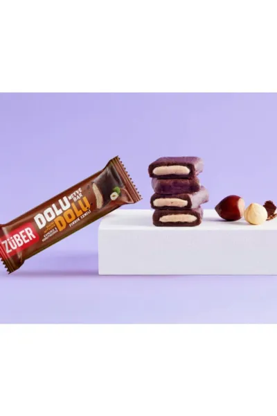 Züber Dolu Dolu Fındık Ezme Meyve Bar 30 Gr