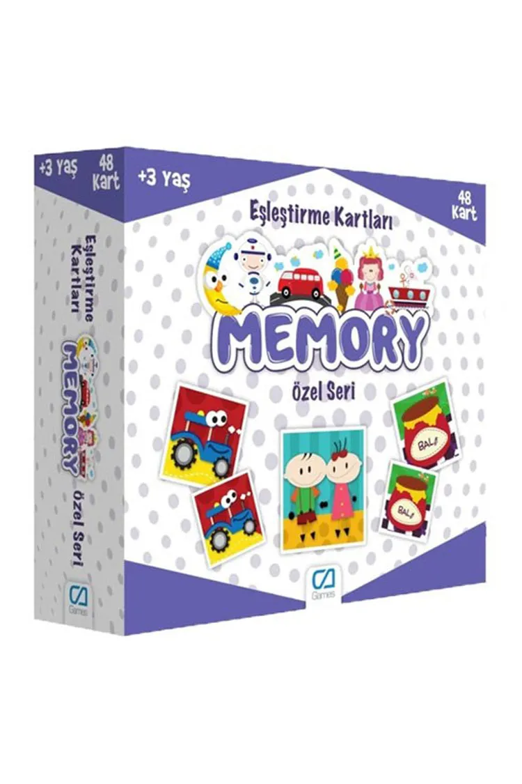 Games Memory Eşleştirme Kartları Özel Seri 48 Kart 5039