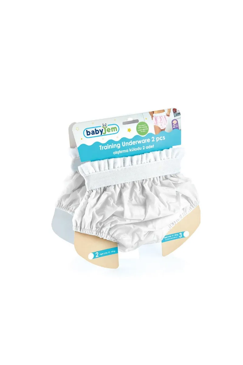 BabyJem Alıştırma Külodu Kutulu 2Li 155 Beyaz