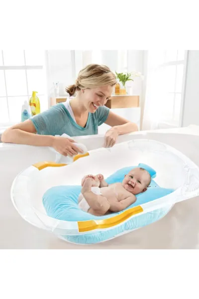 BabyJem Köpüklü Bebek Banyo Yatağı 436 Mavi