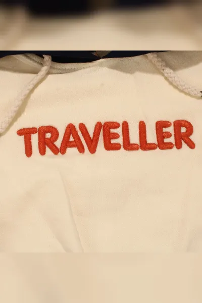 Erkek Bebek Turucunu Laci Şişme Yelekli Traveller Nakışlı 3'lü Takım
