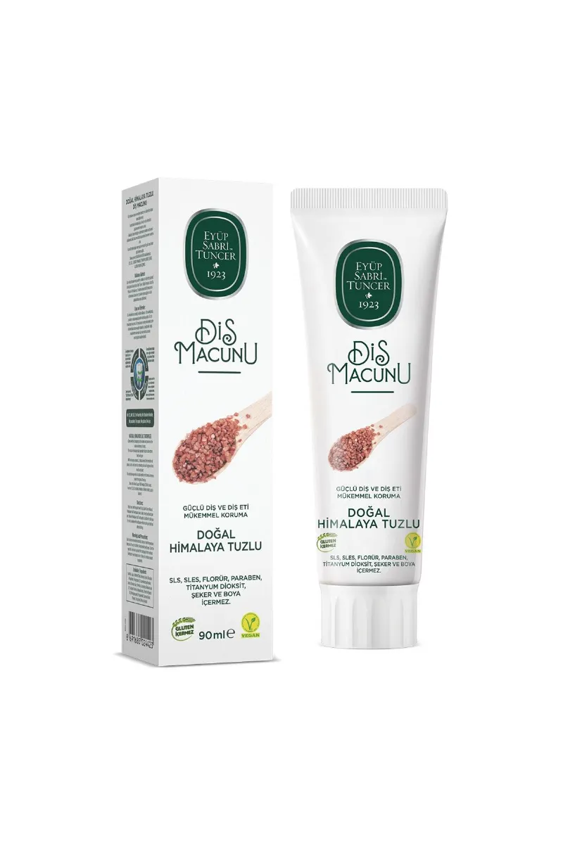 Eyüp Sabri Tuncer Doğal Diş Macunu 90 Gr Himalaya Tuzlu
