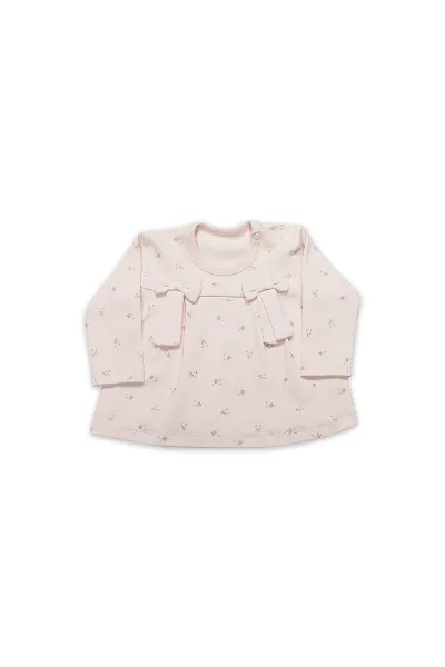 Bistyle Grow İn Love 2'Li Bebe Takım 14102 Pembe Ekru