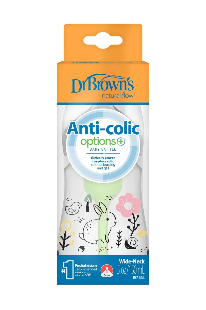Dr.Brown's Geniş Ağız PP Antikolik Options Biberon 150 ml Kız