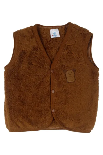 Unisex Kahverengi Welsoft Yelek