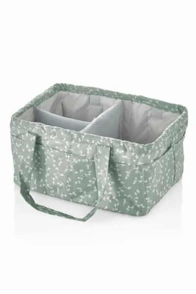 BabyJem Katlamalı Anne & Bebek Organizer 795 Yeşil Çiçek