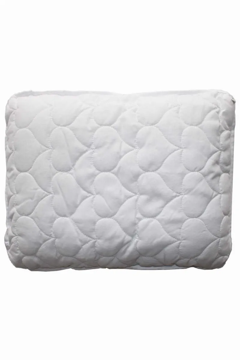Beyaz Microfiber Kapitoneli Yastık