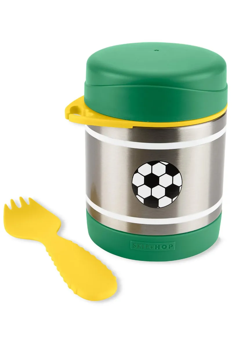 Skip Hop Zoo Paslanmaz Çelik Termos 325 ml Futbol