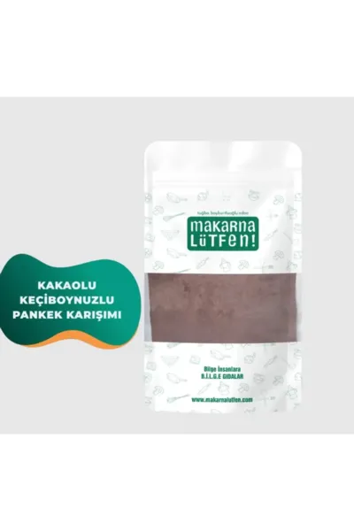 Makarna Lütfen Kakaolu Keçiboynuzlu Pankek Karışımı 235gr