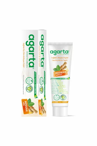 Agarta Doğal Diş Macunu 100 ml Misvak Özlü