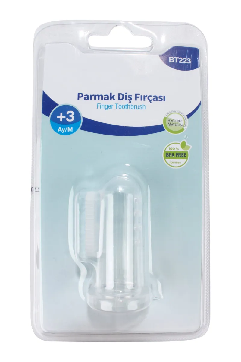 Babytime Parmak Diş Fırçası +3 Ay
