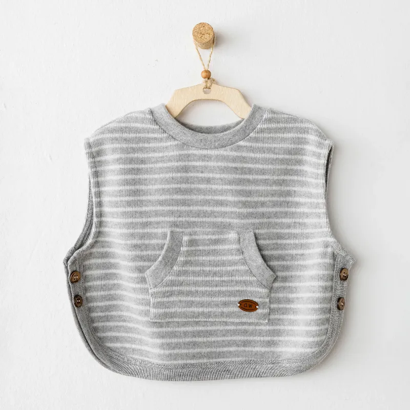 Andywawa Bebek Yelek Casual Ac26214 Grey