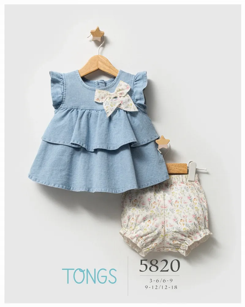 Tongs Jeans Universe İkili Takım 5820 Mavi