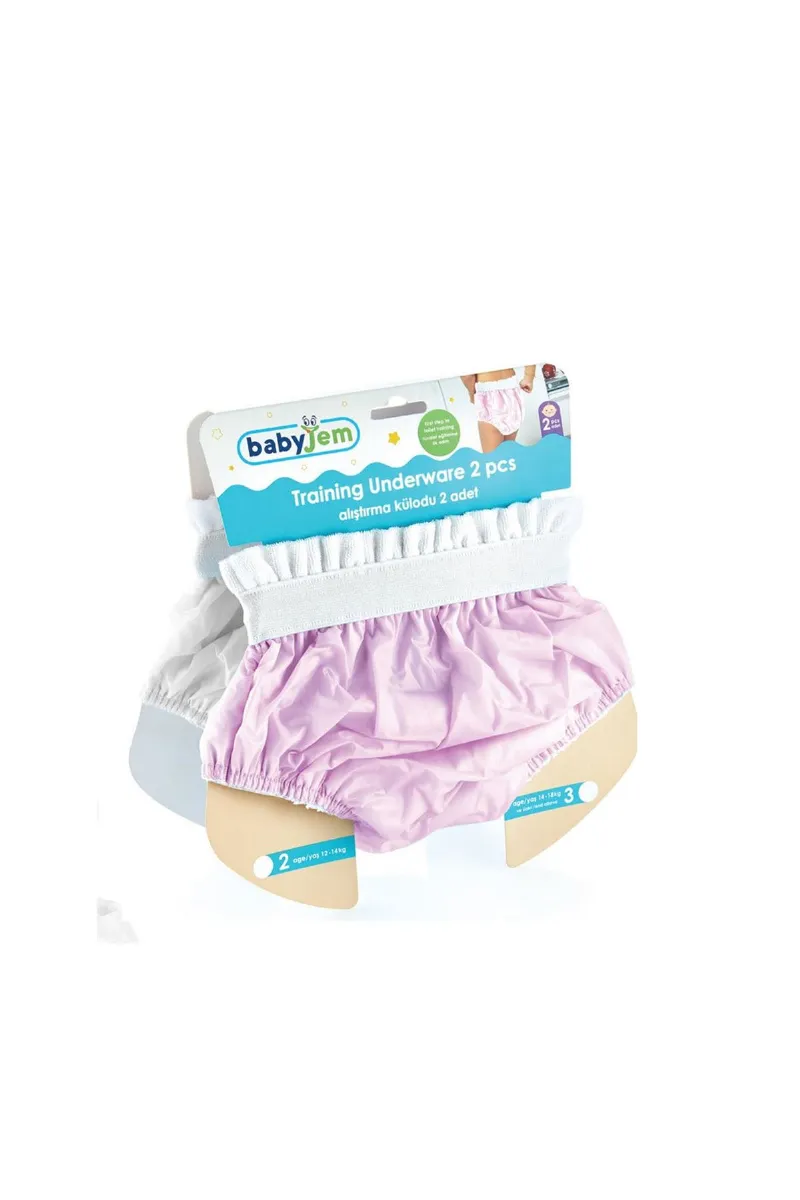 BabyJem Alıştırma Külodu Kutulu 2Li 155 Pembe