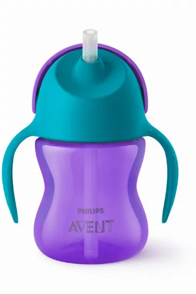 Philips Avent Desenli Pipetli Bardak 200 ml Kız