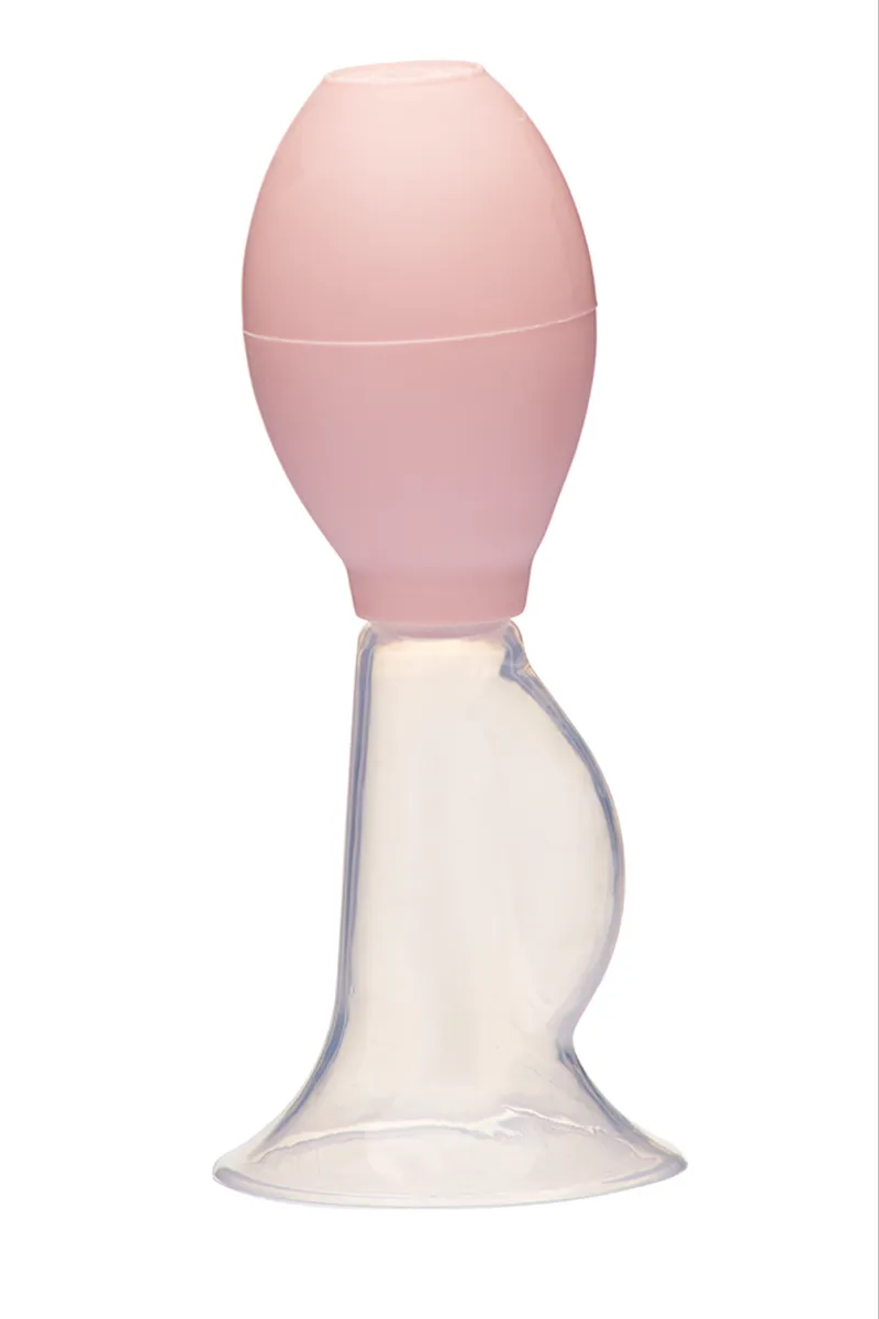 BabyTime Pembe Tirle Göğüs Pompası