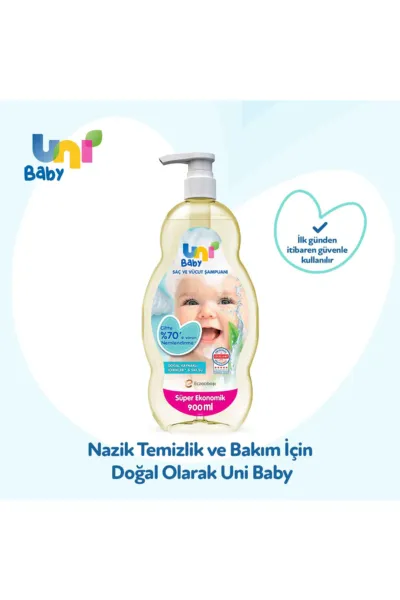 Uni Baby Bebek Şampuanı 900 ml