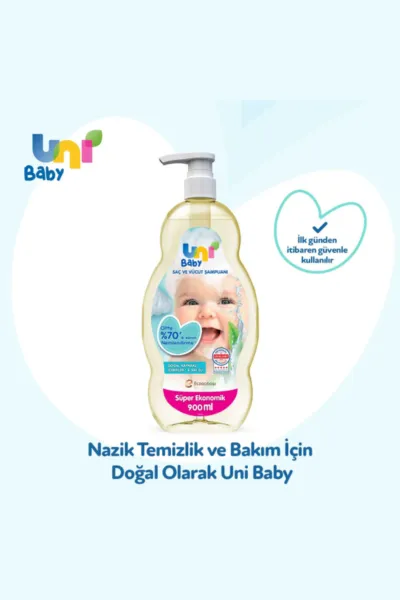 Uni Baby Bebek Şampuanı 900 ml