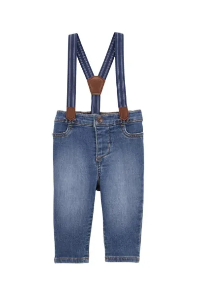 Carters Erkek Bebek Denim Pantolon 1S658510 Mavi