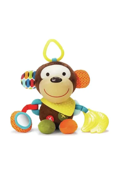 Skip Hop Bandana Buddies Peluş Aktivite Oyuncağı Maymun