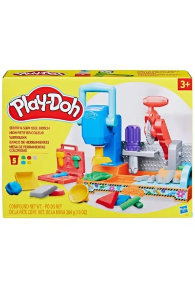Play Doh Damga ve Testere Aleti Tezgahı F9141
