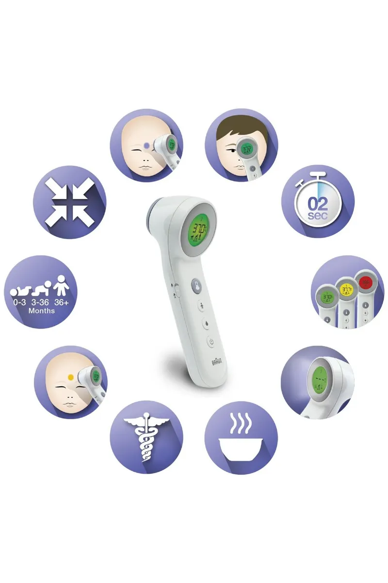 Braun BNT400 Temassız Alından Ateş Ölçer
