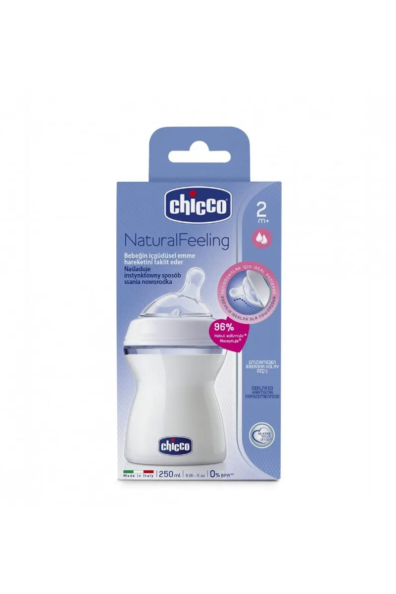 Chicco NaturalFeeling PP Biberon 2 Ay+ 250 ml