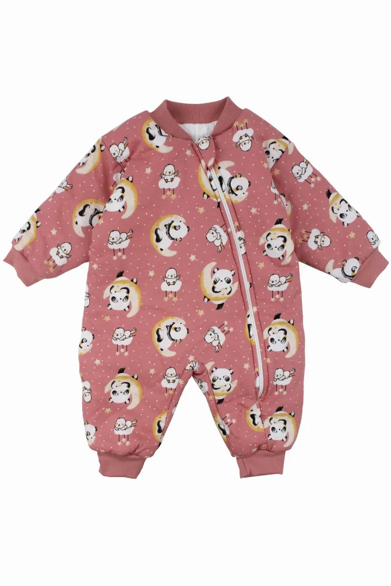 Kız Çocuk Pembe Panda Desenli Uyku Tulumu 2.5 TOG