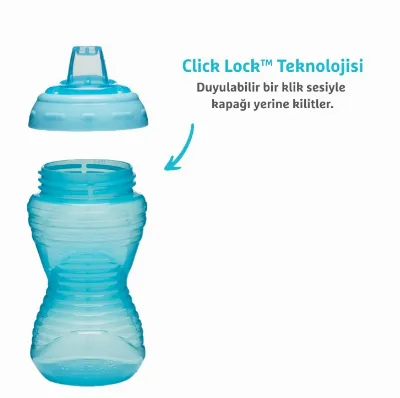 Munchkin Might Grip Alıştırma Bardağı 296ml 9ay+ DLST Mavi
