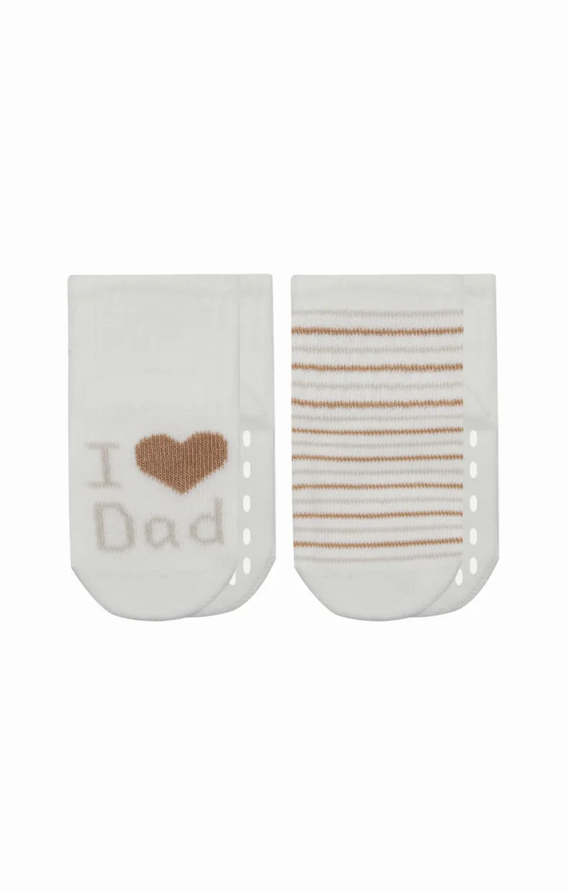 Bistyle Mom Dad Penye Kaymaz Soket Çorap 2li 10147 Çember Dad