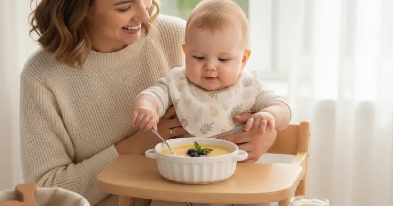Bebekler için Sağlıklı Puding Tarifi