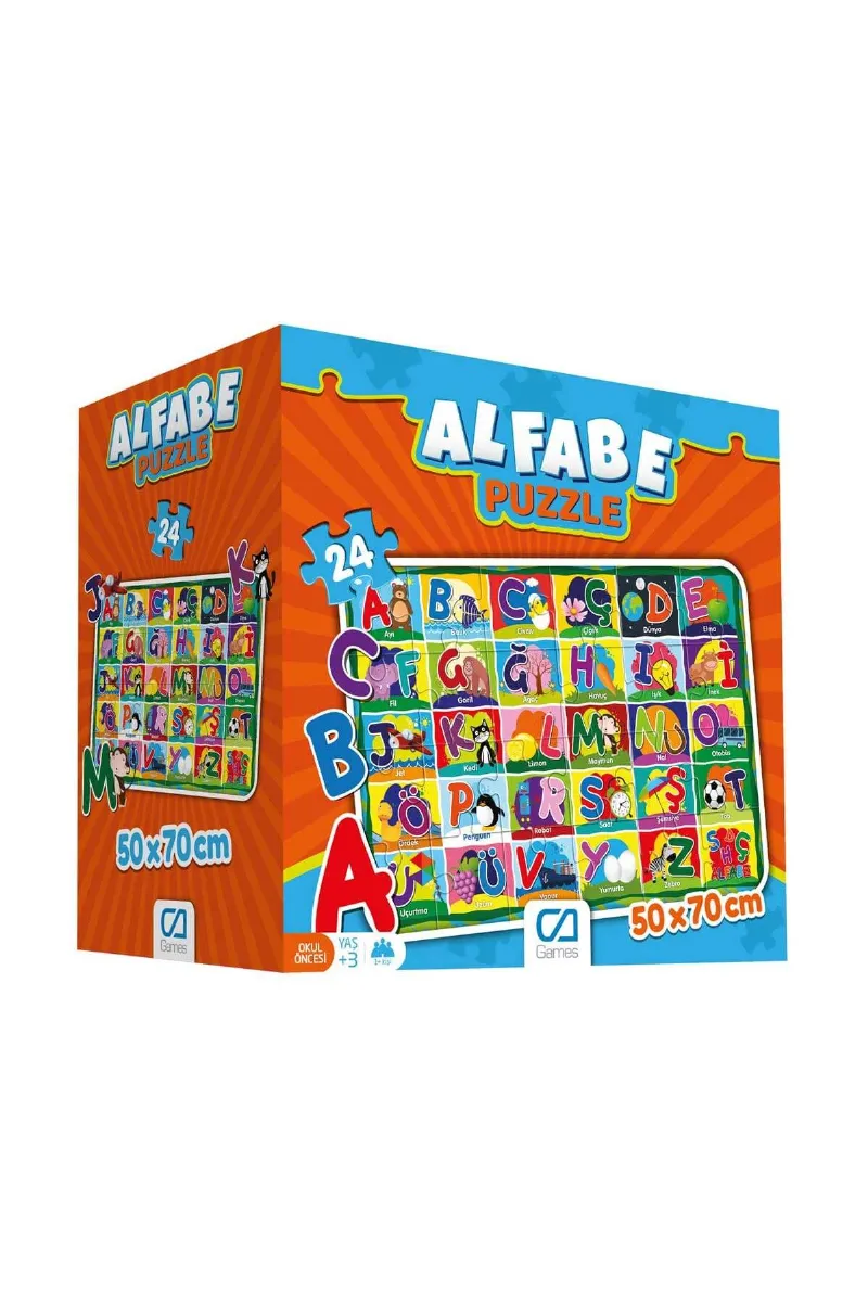 Games Alfabe Puzzle 24 Parça 5027