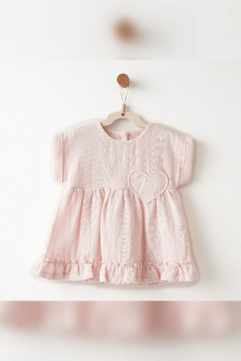 Andywawa AC26620 Lovely Day Elbise Pink