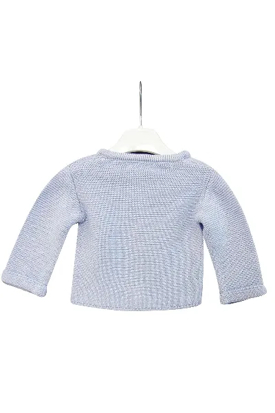 Andywawa AC24333 Basic Bebe Ceket Blue