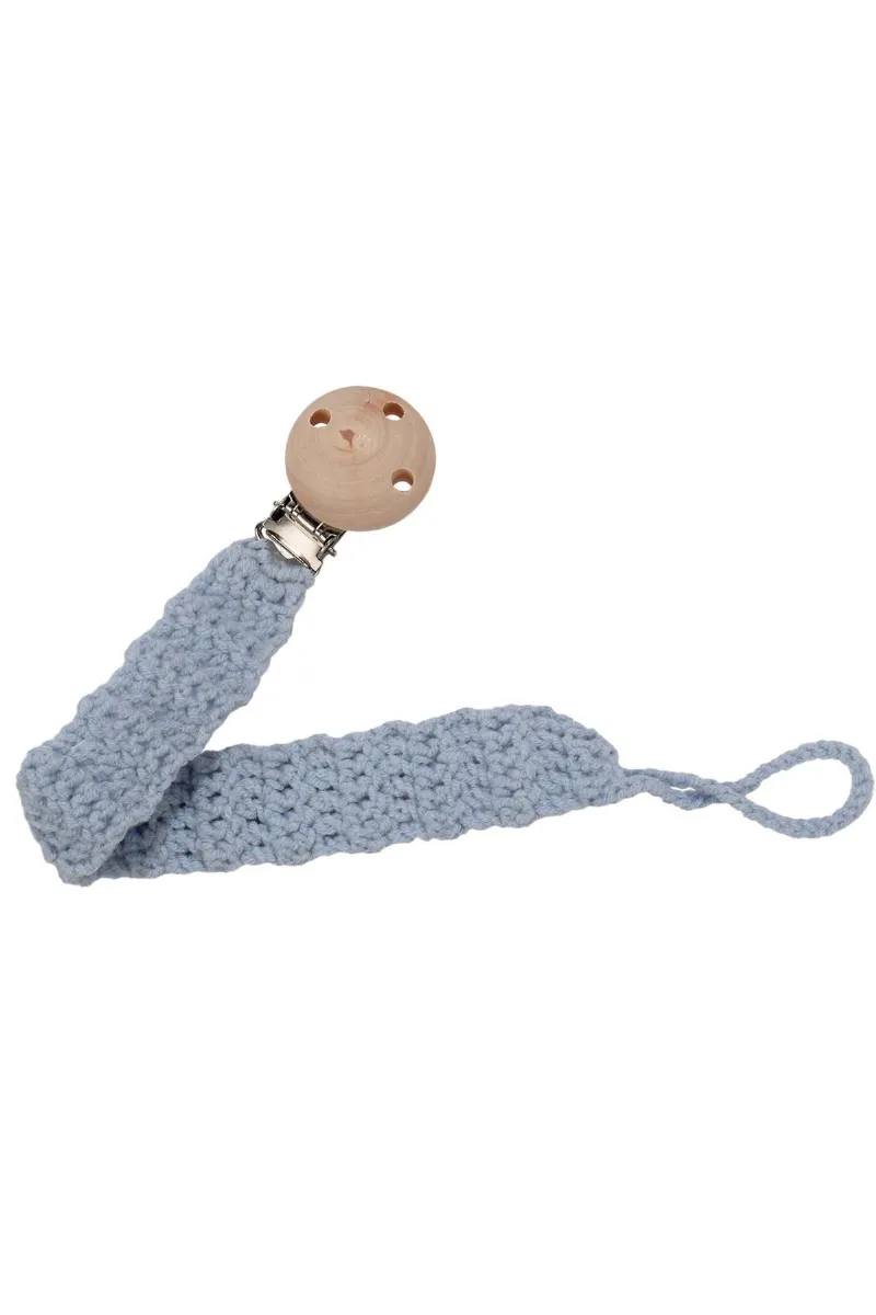 Amigurumi Düz Örgü Emzik Askısı