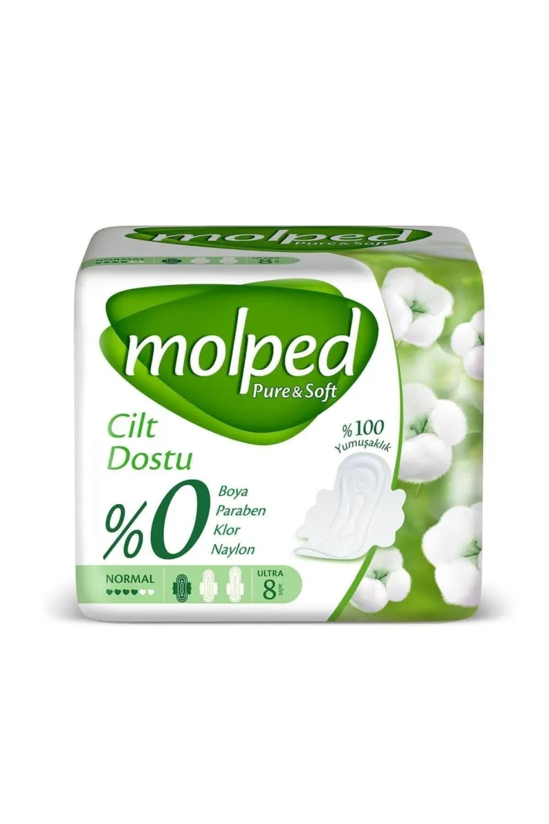 Molped Pure & Soft Normal Ped 8 Adet