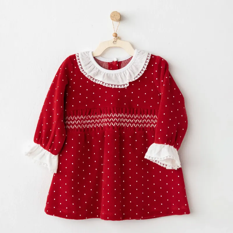 Andywawa Bebek Elbi̇se Party Ac26315 Red