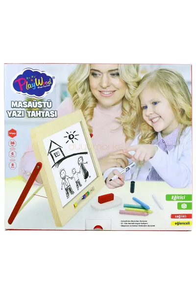 PlayWood Ahşap Masa Üstü Yazı Tahtası 385