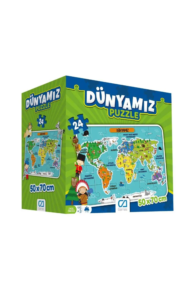 Games Dünyamız Puzzle 5025