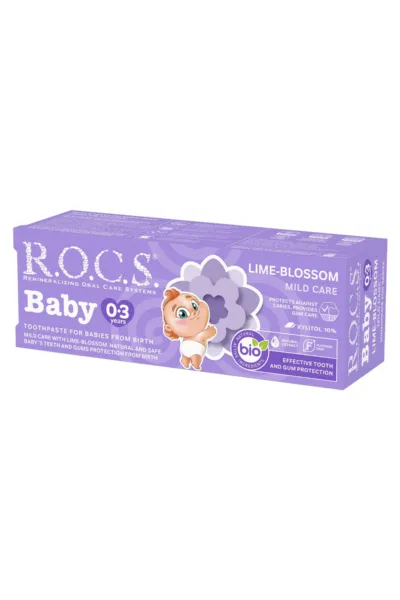 R.O.C.S. Baby Diş Macunu 0-3 Yaş 35 ml Ihlamur
