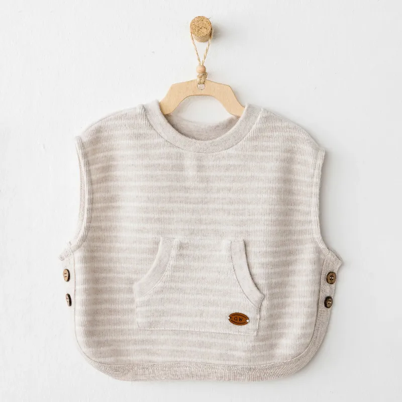 Andywawa Bebek Yelek Casual Ac26214 Beige