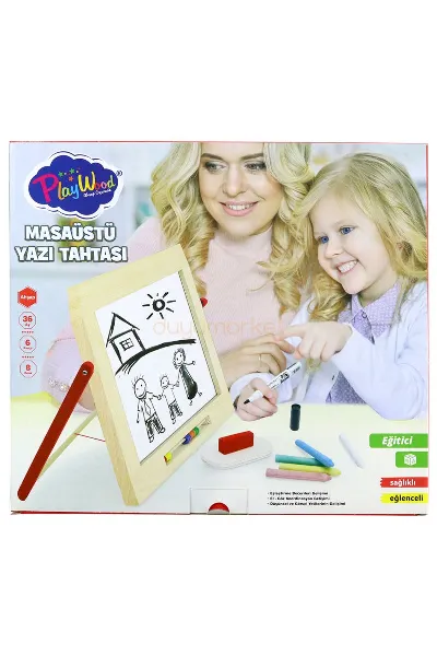 PlayWood Ahşap Masa Üstü Yazı Tahtası 385