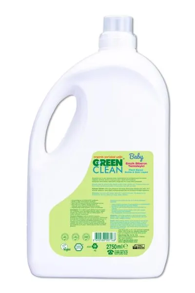 Green Clean Baby Bitkisel Emzik Biberon Temizleyici 2750 ml
