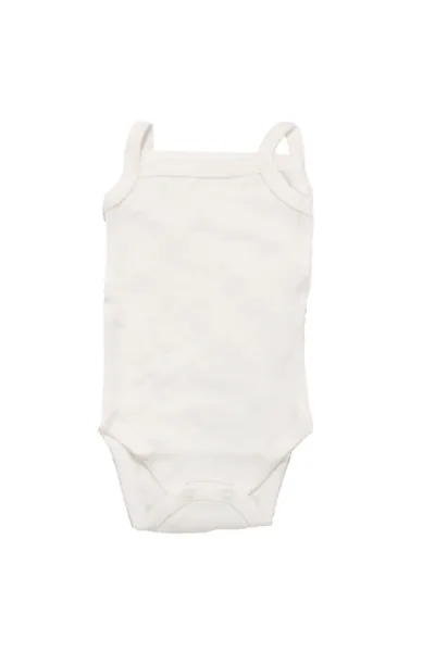 Unisex Ekru İp Askılı Çıtçıtlı Badi Zıbın