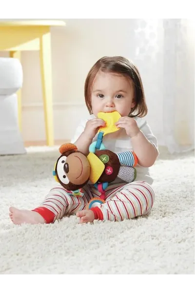 Skip Hop Bandana Buddies Peluş Aktivite Oyuncağı Maymun