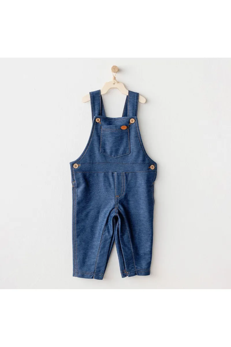 Andywawa AC25934 Casual Bebek Salopet İndigo