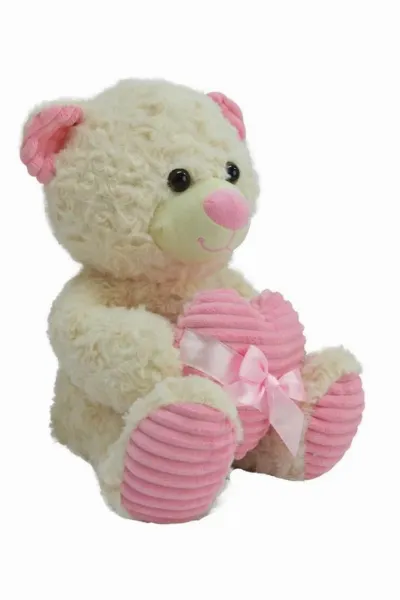 Halley Kalbi Kurdaleli Peluş Ayı 35 Cm 62915